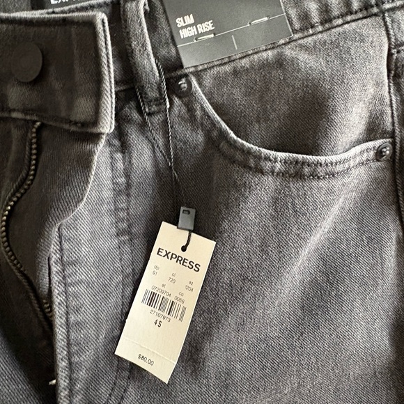 Express Slim High Rise - Picture 2 of 2